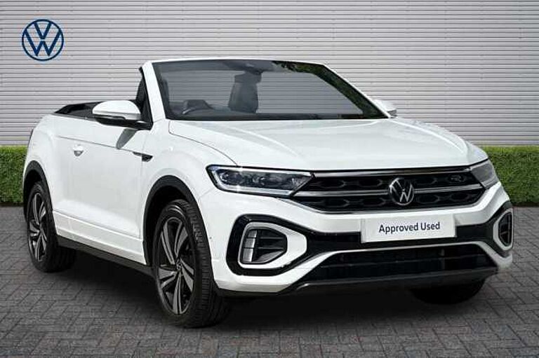 Volkswagen T-roc Cabriolet 1.5 TSI R-Line 2dr DSG + 18' NEVADA ALLOYS/WIND DEFLECTOR/SPARE WHEEL